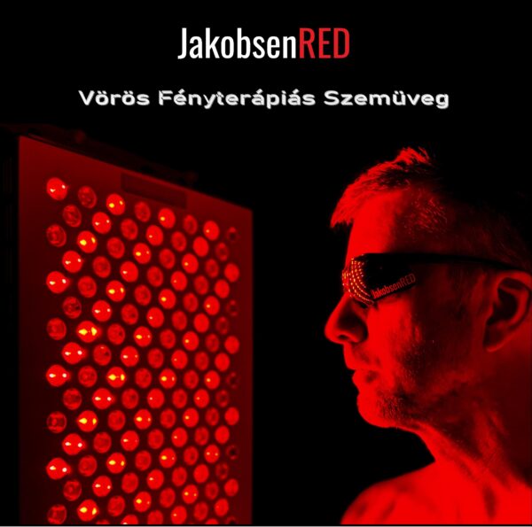 JakobsenRED Vörös Fény terápiás Szemüveg